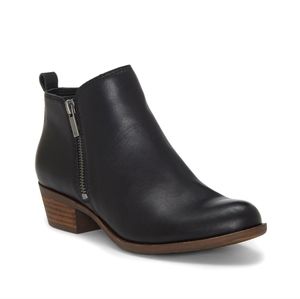 Lucky Brand Black Ankle Booties
